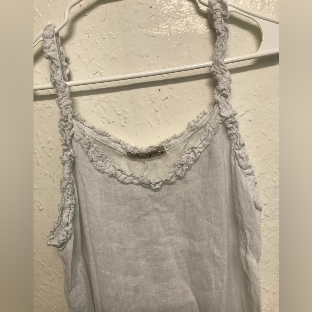 #10 Chic White Sleeveless dresses made in Italy - Picture 2 of 6
